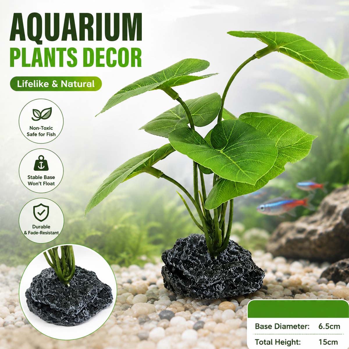Terrarium Moss Art - 1 pezzo di pianta artificiale per