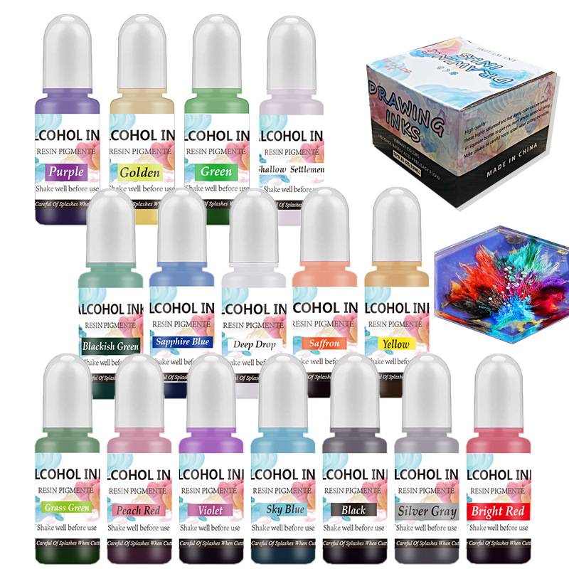 Un Set Inchiostro Alcol Resina - Resin Dye Alcohol recensione e prezzo